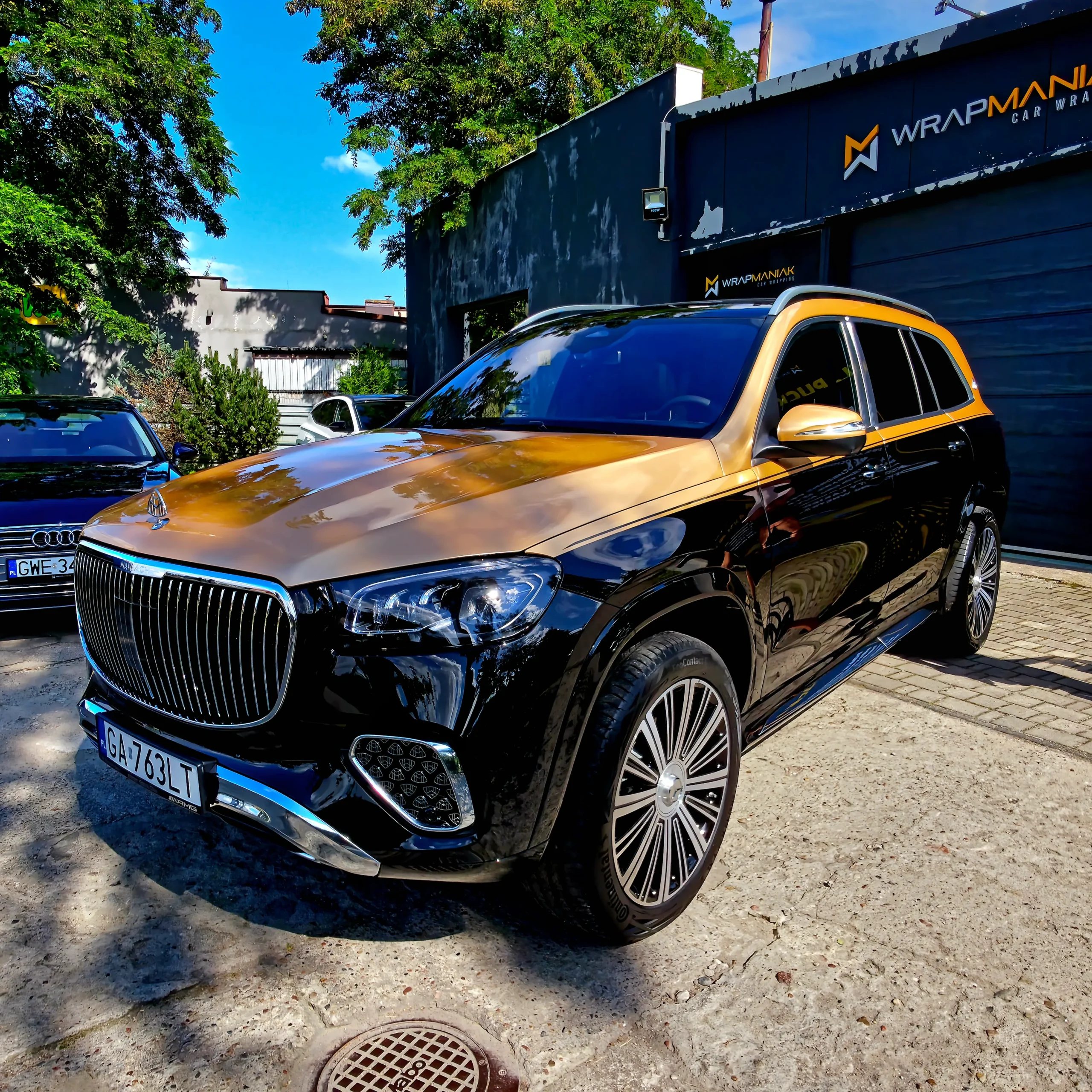 Mercedes GLS Maybach Wrap